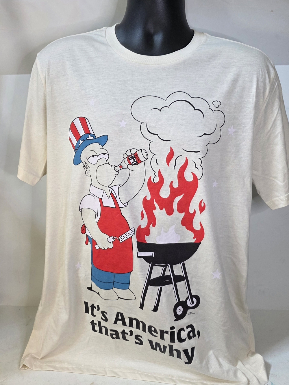 The Simpsons America Graphic Tee Mens Large